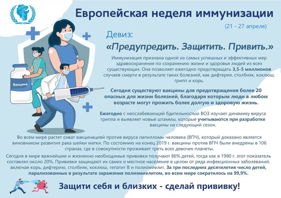 evropejskaya nedelya immunizatsii 2